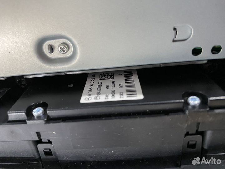 Блок кнопок центральной консоли Mercedes-Benz W166