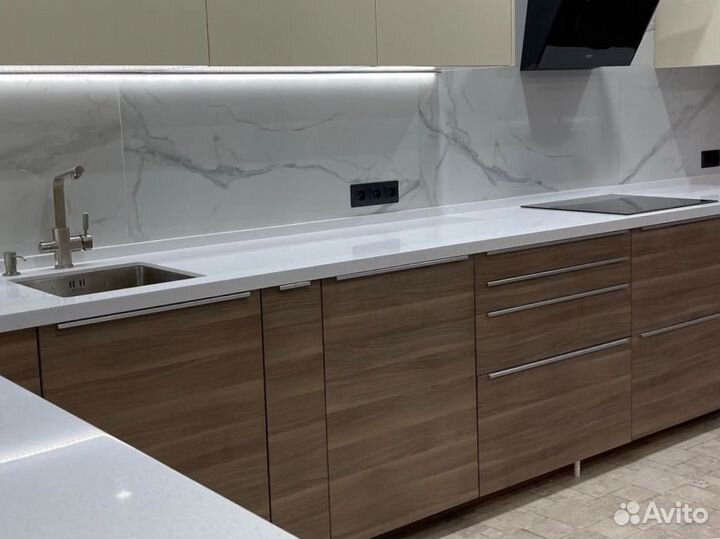 Столешница для кухни из камня Staron Metallic 180х60