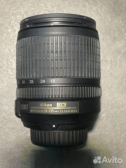 Объектив af-s nikkor 18-105
