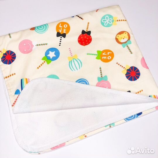 Непромокаемая многоразовая пеленка новая