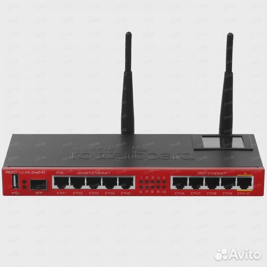 Wi-Fi роутер MikroTik RB2011UiAS-2HnD-IN