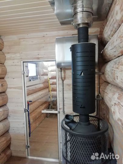 Установка банных печей монтаж дымоходов