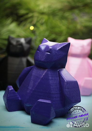 Фигурка Кот геометрический