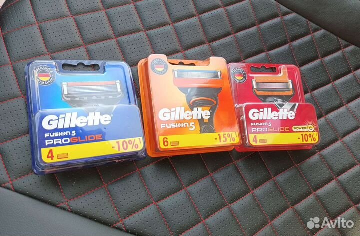 Кассеты оригин для бритья Gillette Fusion 5