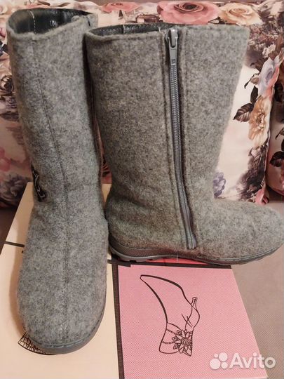 Валенки д/девочки 35 размер