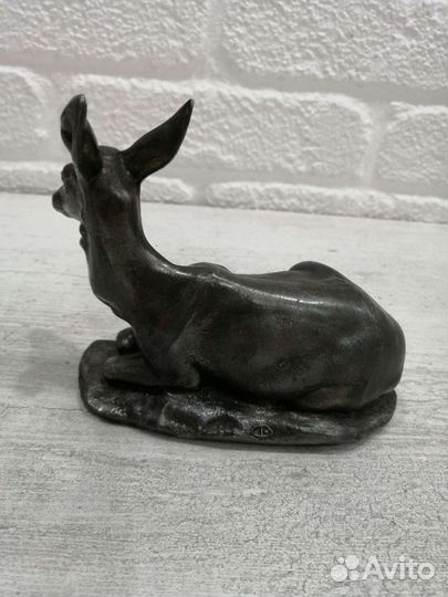 Силуминовая статуэтка 