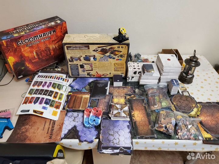 Настольные игры Gloomhaven Мрачная Гавань новая