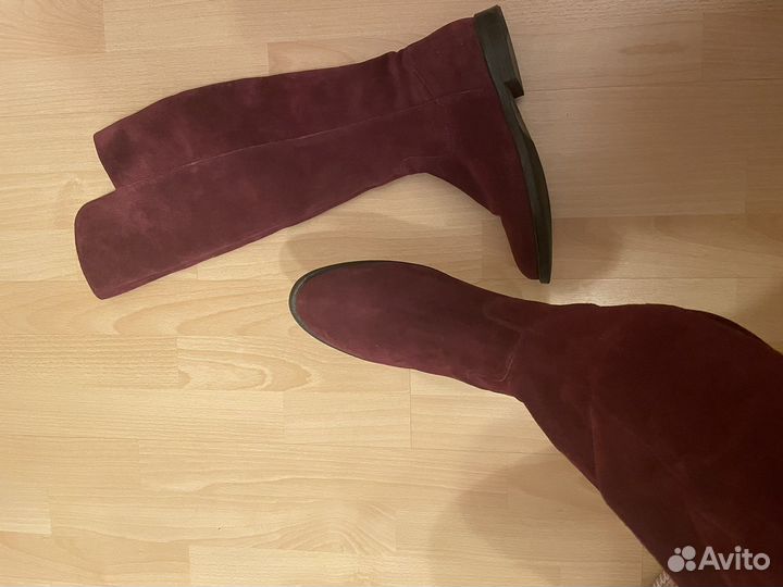 Ботфорты замшевые Ralf Ringer 38