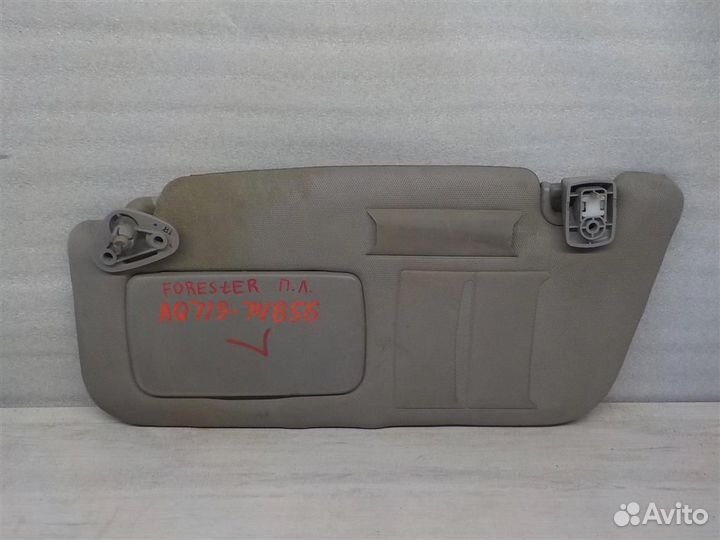 Козырек солнцезащитный (внутри) Subaru Forester I