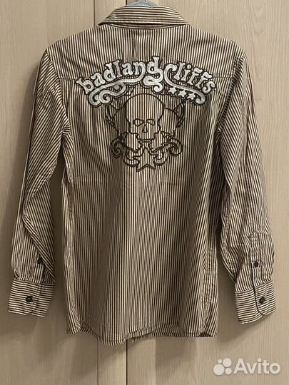 Вещи на мальчика Стильная рубашка на H&M, р. 134