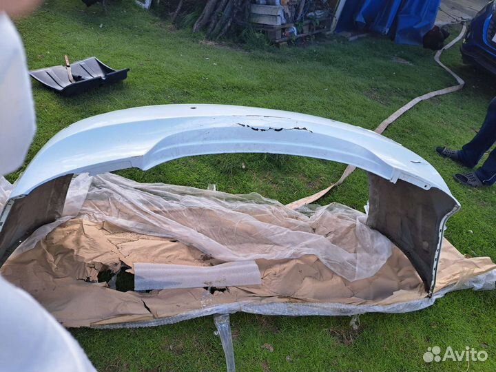 Бампер задний solaris 2014