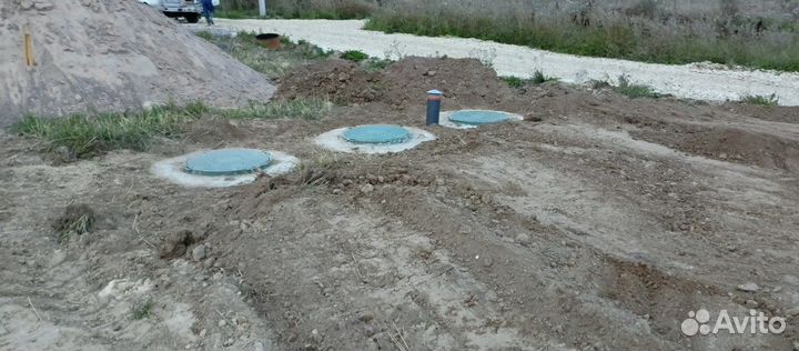 Установка септика под ключ