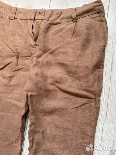 Женские брюки из льна