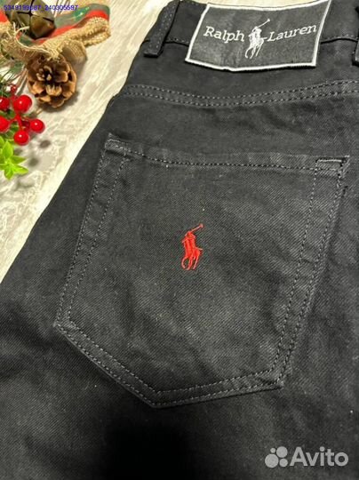 Джинсы Polo Ralph Lauren с банановым акцентом