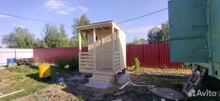 Дачный душ и туалет