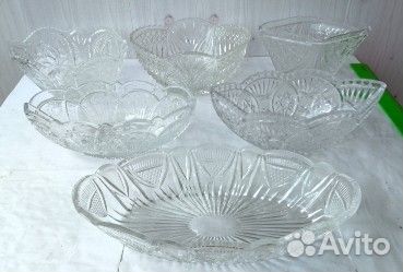 Салатники хрусталь