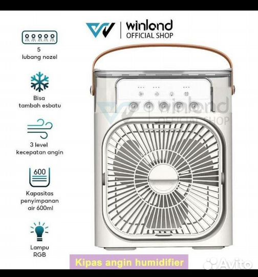 Вентилятор настольный новый