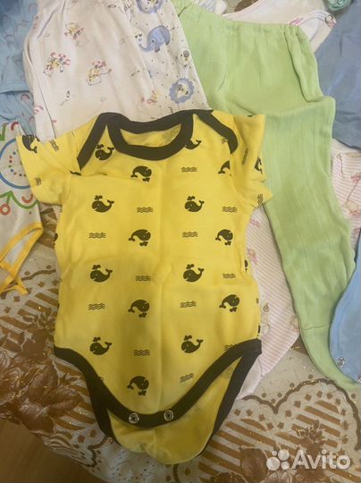 Детские вещи пакетом от 0 до года
