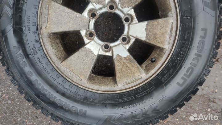 Зимние колеса r16 на mitsubishi pajero sport 1