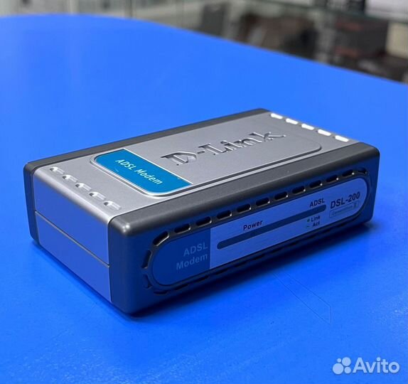 Модем adsl D-Link DSL-200 RU (+split) Anex A
