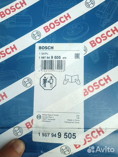 Ремень грм Bosch ford, mazda, volvo