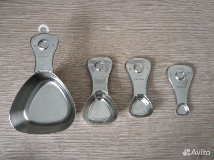 Мерная ложка IKEA Икеа мерные ложки металл