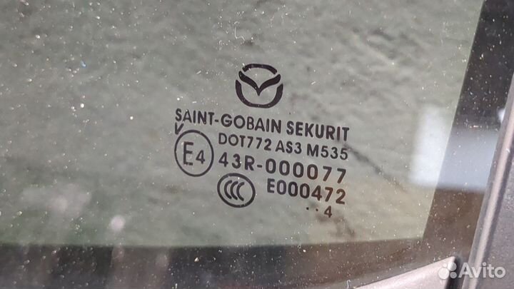 Дверь боковая левая задняя Mazda 3 (BM), 2014