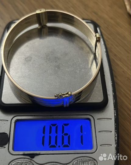 Золотой браслет cartier 585