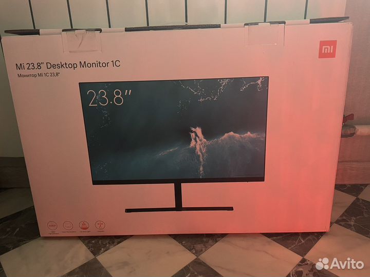 Монитор Xiaomi 1C (треснут)