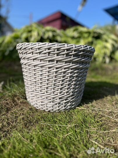 Кашпо из ротанга 12 литров