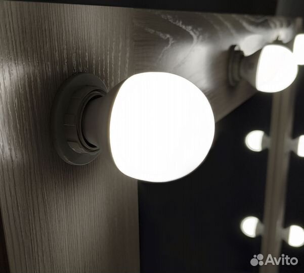 Зеркало гримерное 80х180