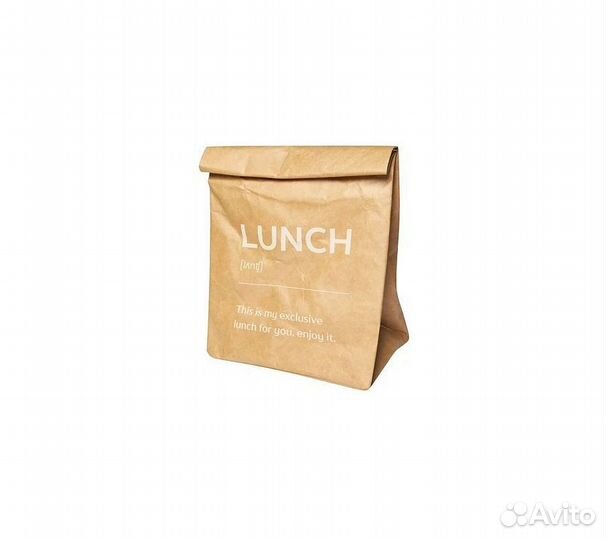 Сумка для ланча RoadLike lunch time, желтый