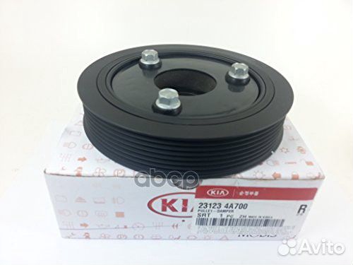 Шкив коленвала 231234A700 Hyundai-KIA