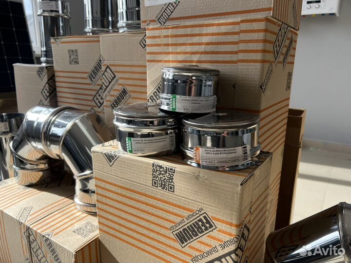 Заглушка на дымоход Ferrum