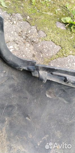 BMW X6 f16 юбка бампера переднего