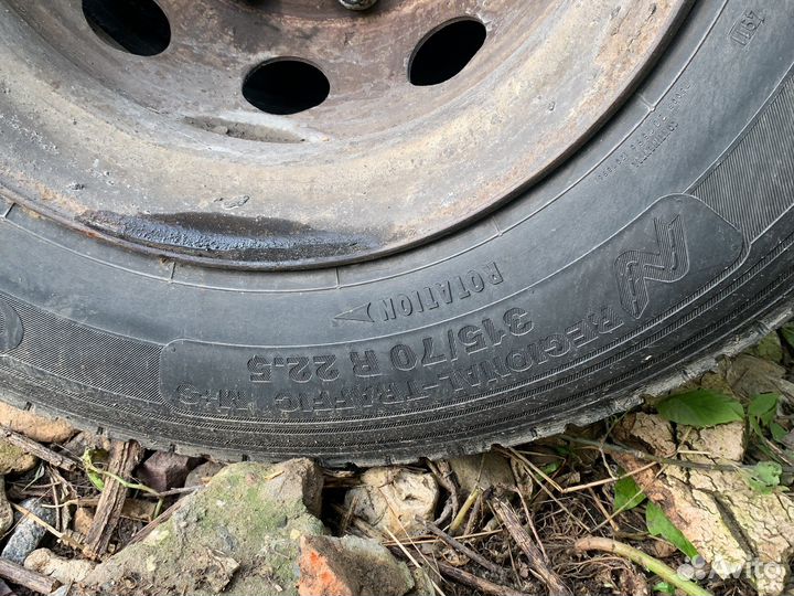 Колесо continental 315/70r22.5