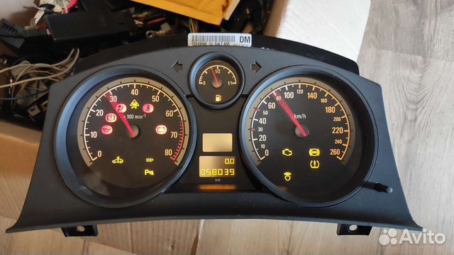 Приборная панель full function OPC astra H AT/MT