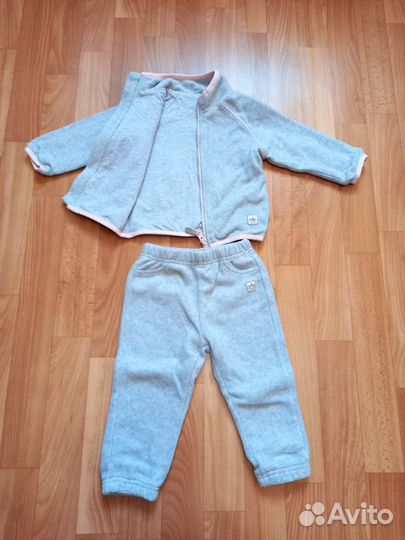 Флисовый костюм для девочки
