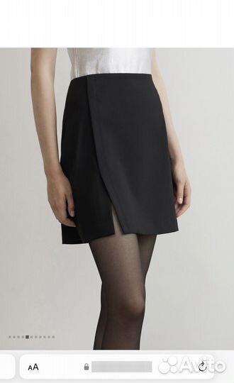 Юбка мини на запх lime