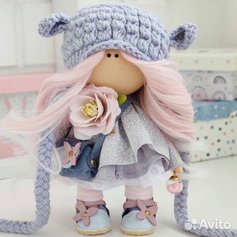 Интерьерная кукла ручной работы