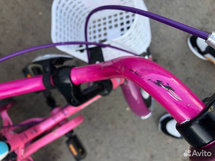 Велосипед для девочки от 3 лет