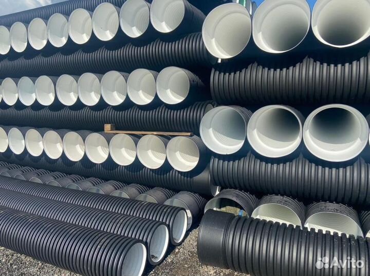 Труба в канаву на заезд