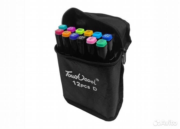 Маркеры Набор фломастеров для скетчинга 12 шт