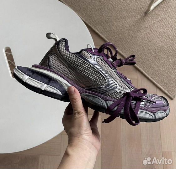 Balenciaga 3XL Sneaker Grey Purple Кроссовки