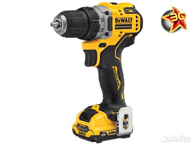 Аккумуляторная дрель-шуруповерт DeWalt DCD701D2 12V
