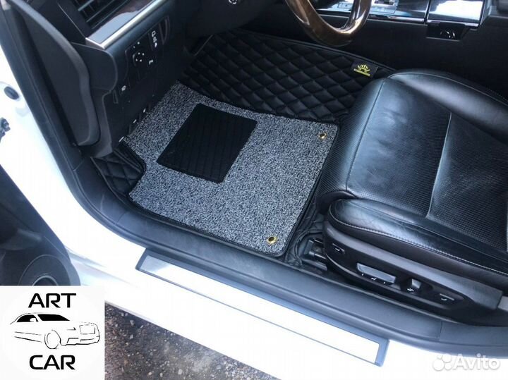 5D коврики эко кожа toyota camry 30.40.50.70