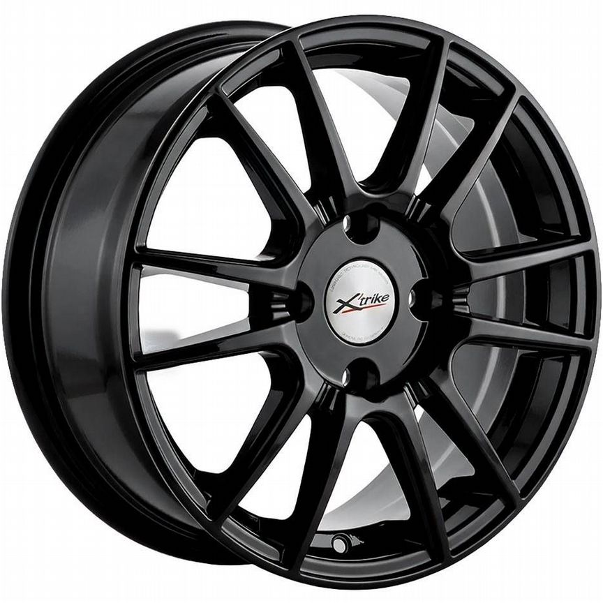 Диски X'trike X-127 6x15 4x100 ET45 D54.1 BK