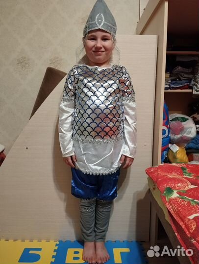 Костюм богатыря 128-134 детский праздник