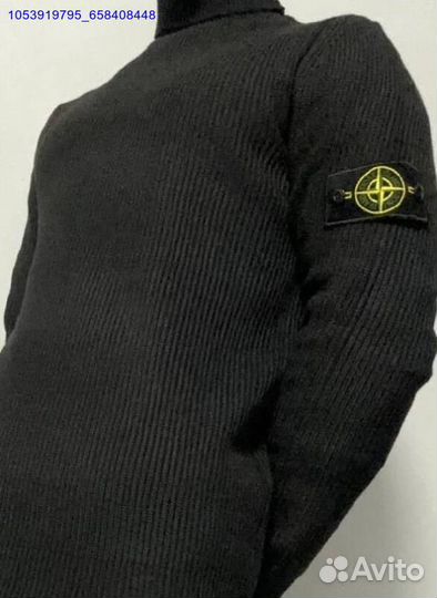 Stone island свитер с горлом вязаный (Арт.38966)