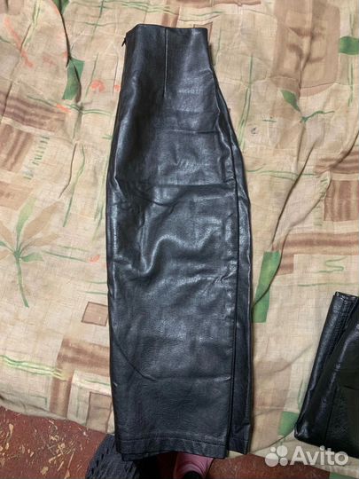 Кожаная юбка